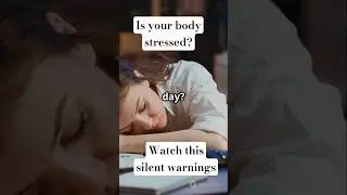 &ldquo;5 Hidden Signs of Stress You&rsquo;re Ignoring 😨&rdquo;#shorts #healthyworld #health #stressrelief