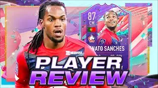 THIS CARD IS INSANE! FIFA 21 ULTIMATE TEAM FUT BIRTHDAY 87 RENATO SANCHES SBC PLAYER REVIEW