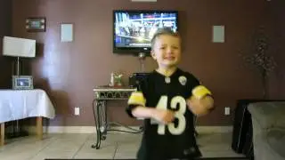 Cole shows us his JJ Watt impression
