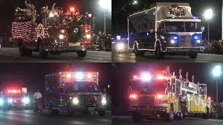 All Emergency Vehicles at the 2025 Honolulu City Lights Parade