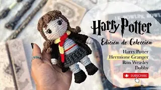 HERMIONE AMIGURUMI ⚡ Harry Potter (Collector's Edition) | Easy Crochet Tutorial