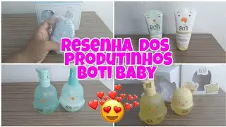 resenha dos produtinhos boti baby🥰😚