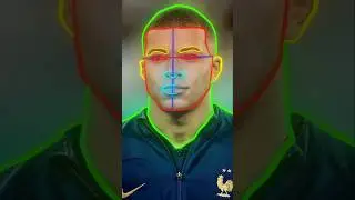 How to Draw Mbappe 😍 🔥 with a SECRET TRICK
