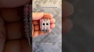 DIY Cute Ghost Charm (735) Учебное пособие по ASMR #diy #gift #viral #shorts #asmr #usashorts