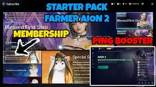 TUTORIAL BELI PING BOOSTER DAN MEMBERSHIP BUAT FARMER CUAN - AION 2