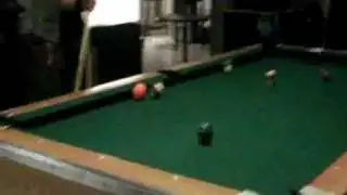 Quest Crew shooting some pool at SDSU