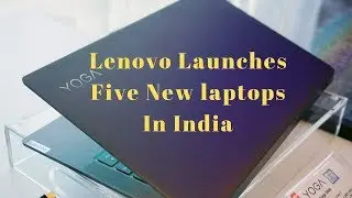 Lenovo Launches Five New laptops In India | Tech Updates | Quickweb