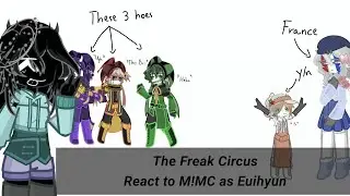 The Freak Circus react to M!MC AS Euihyun! //SHORT//RUSHED!!// Read desc!//