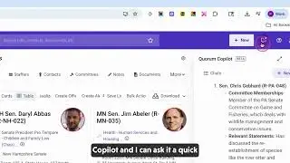 Find New Legislative Champions Fast | Quorum Copilot Demo