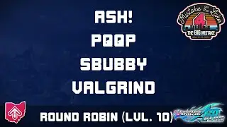 MOTL4: ASH!, PQQP, Sbubby, Valgrind - Level 10 Round Robin [DDR A20+]