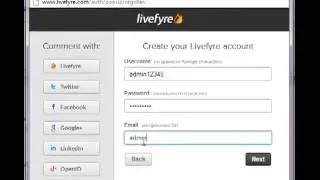 Tutorial Livefyre