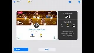 PES 2019 legends worldwide pack opening