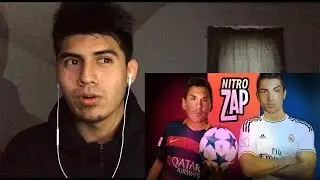 Messi Vs Ronaldo | NitroZap | La batalla definitiva | V&iacute;deo reacci&oacute;n