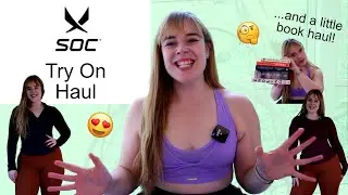 Affordable Activewear Try On & Book Haul! | SOC Review | Stadium Brand