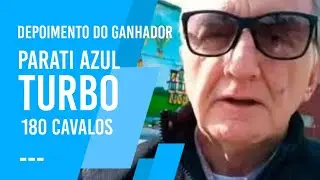 Cota 20 - Parati Azul Turbo - Depoimento do Ganhador Gerson Inmhoff