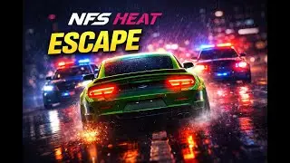 NFS Heat NIGHT RACE &rarr; POLICE CHASE (Got Busted 😭)