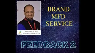 Brand MFD Service - Feedback 2 - Prakash Panchal
