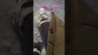 Winter in  Europe. We had a lot of snow over night.