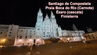 3000Km de Autocaravana - 2a Parte - Santiago de Compostela, Praia Boca do Rio, Ezaro e Finisterra