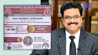 MoU Signing Ceremony - Bhaskaracharya College of Applied Sciences, University of Delhi