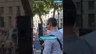 Thousands in London Stand with Israel & Demand Hostage Freedom 🇬🇧🇮🇱