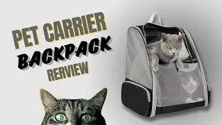 Texsens Pet Carrier Backpack: Comfort and Convenience for You and Your Pet | Review