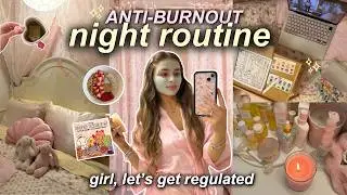 ultimate anti-burnout NIGHT ROUTINE 🌙  tips that actually helped me + cozy rituals