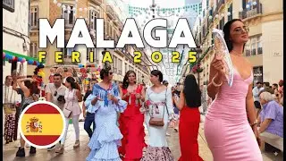 M&Aacute;LAGA FAIR 2025 ✨ A Magical 4K Walk Through Spain&rsquo;s Biggest Festival | With Diana 💖