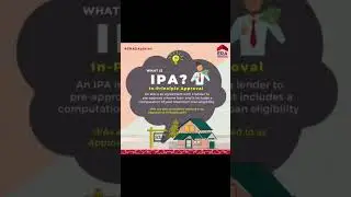 What is IPA? In Principle Approval.