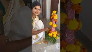 Get Ready With me For Onam 💚😍 || vlogsogsona || #makeup #grwm #onam
