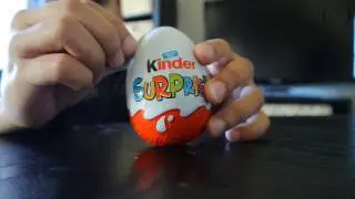KINDER SURPRISE EGG OPENING! Lizard Bracelet Chocolate Covered Surprise Egg from Europe!