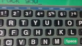 My old communication device. Lightwriter.