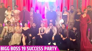 Bigg Boss 19 Success Party | Gaurav, Farhana, Tanya, Ashnoor, Malti, Pranit, Neelam, Awez & More