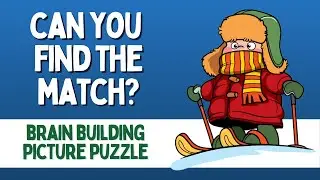 Can you Find the Match! Picture Puzzle Game BRAIN TEASERS