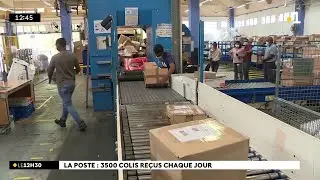 A l'approche des f&ecirc;tes, le rush de l'envoi de colis dans les bureaux de poste