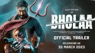 Bhola Official trailer 30th March 2023 Ajay Devgan -tabu