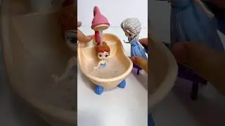 Satisfying with Unboxing & Review Disney Princess Bathtime Toys! ASMR #disney #elsa