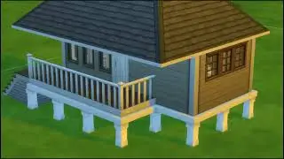สร้างบ้าน knock down (The sim 4)