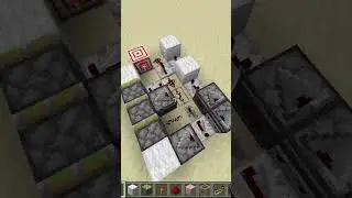Flat Universal Triple Piston Extender #redstone