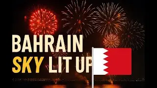Unbelievable Fireworks in Bahrain | National Day Celebration 2024 🇧🇭🔥16 December 2024