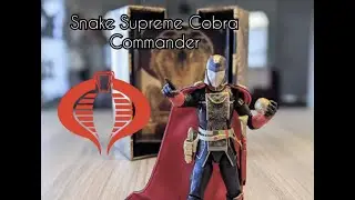 Snake Supreme Cobra Commander Hasbro PulseCon GI Joe Classified