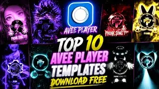 🔥 TOP 10 AVEE PLAYER TEMPLATES 🔥 | FREE DOWNLOAD | Best Phonk Visualizer Templates 2026 🎧