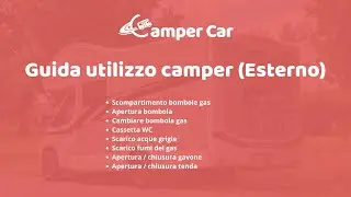 Guida utilizzo camper - Esterno del camper