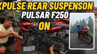 XPulse Rear Suspension MOD on Pulsar F250 | Detailed Installation Video/Rear Suspension Change 