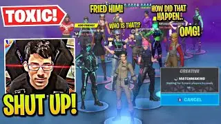 FaZe Sway Joining RANDOM Creative Fill & Making People RAGE! (TOXIC)