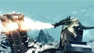 Skyrim Battles - Ebony Warrior vs The Greybeards