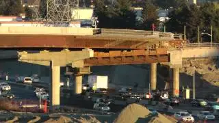 NEW PORT MANN BRIDGE OCTOBER 05 2012 WIDEST LONG SPAN BRIDGE IN THE WORLD BY BCNEWSVIDEO