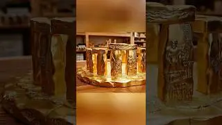 💛✨ Masterpiece of Pure Gold &mdash; Luxury Golden Art With Incredible Craftsmanship 🪙 #shorts || Part 18