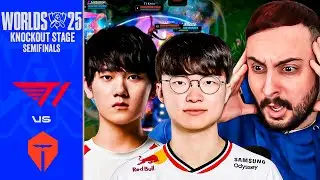 ¿SORPRESA DE TOP ESPORTS u OCTAVA FINAL de FAKER? | TES vs T1 | WORLDS 2025