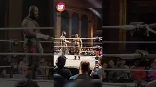 Omos Betrays Oba Femi at NXT Live Event Detroit 😱NXT Crowd Goes Crazy #shorts #nxt #omos #obafemi